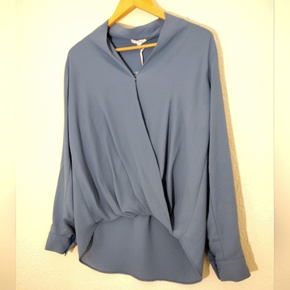 Pleione Faux Wrap Blouse - Picture 3 of 6